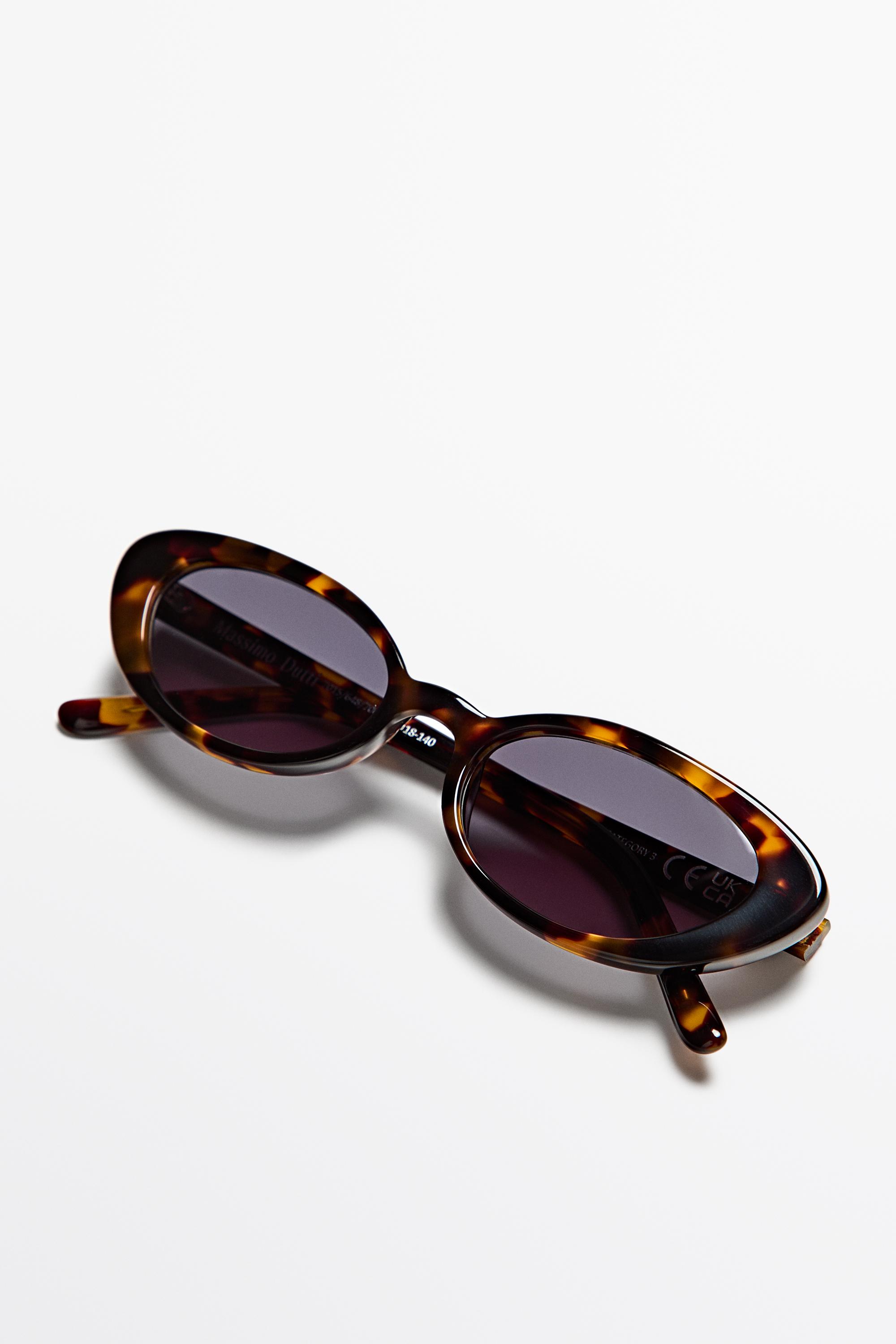 Lunettes de soleil effet écaille